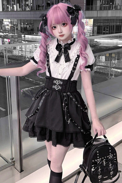 Studded Tote Backpack