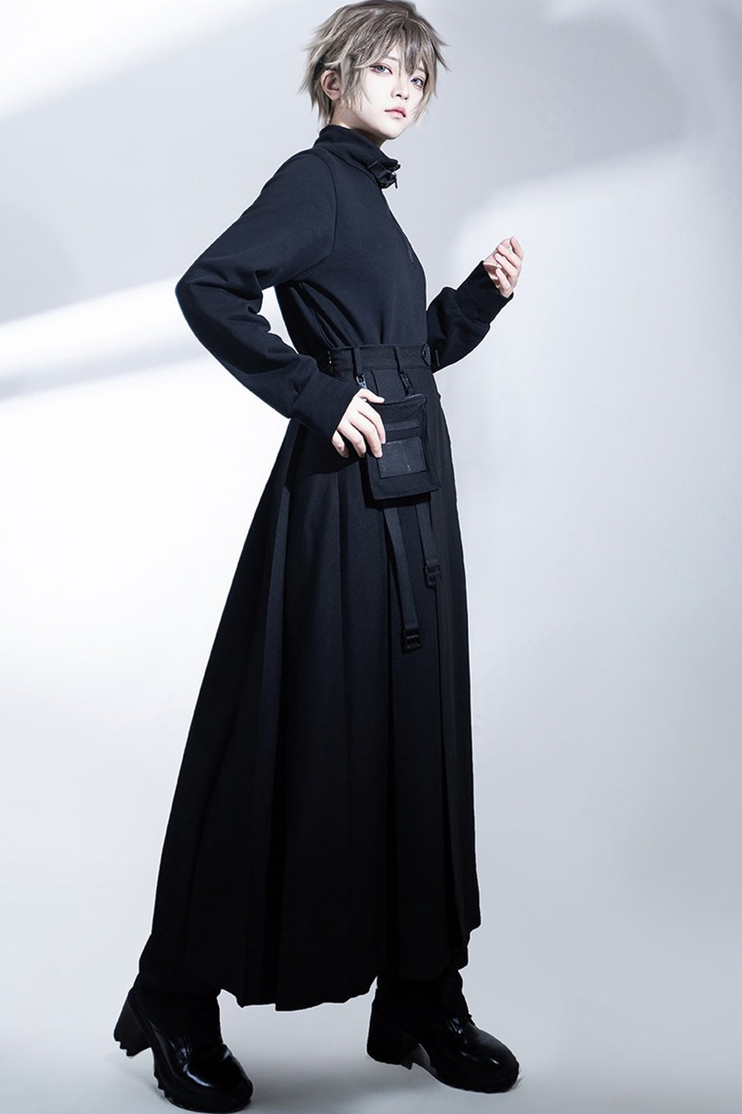 Wasteland Techwear Subculture Skirt+Pants