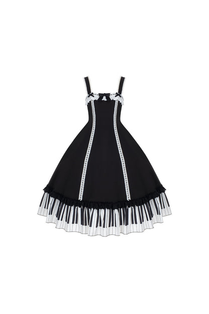 Bedrucktes Rüschenkleid- und Hemd-Set