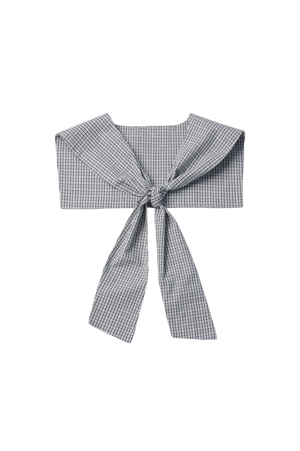 Star Plaid Shawl Sweatshirt Skirt Set-Up