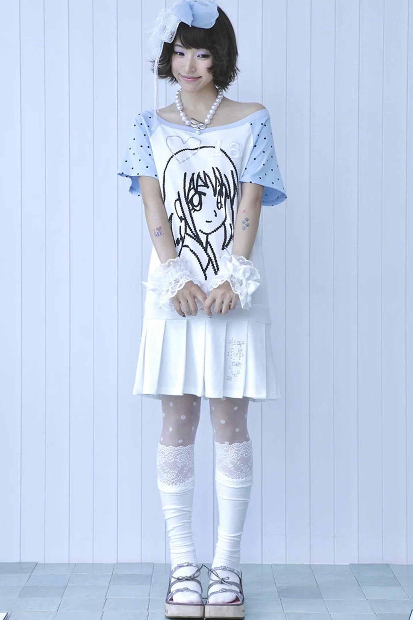 Erinnerungs-Pixel-Mädchenkleid