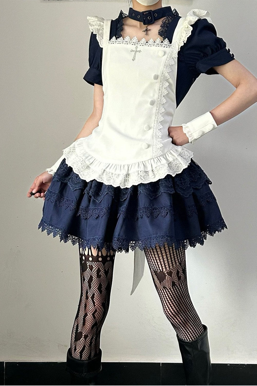 Dark Gothic Maid Lolita Set