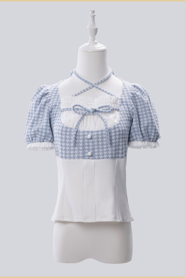 Conjunto idol con volante de estilo muñeca