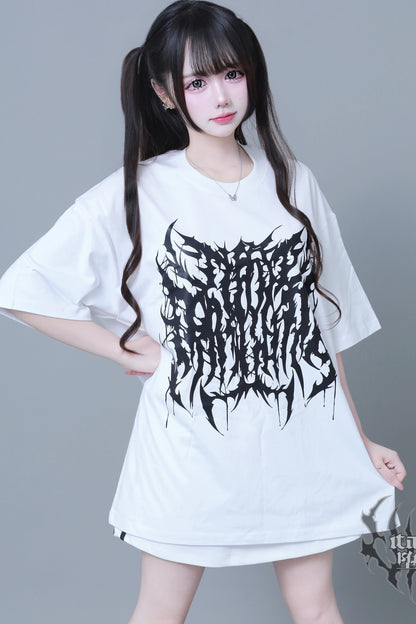ダークロゴサブカルビッグTシャツ