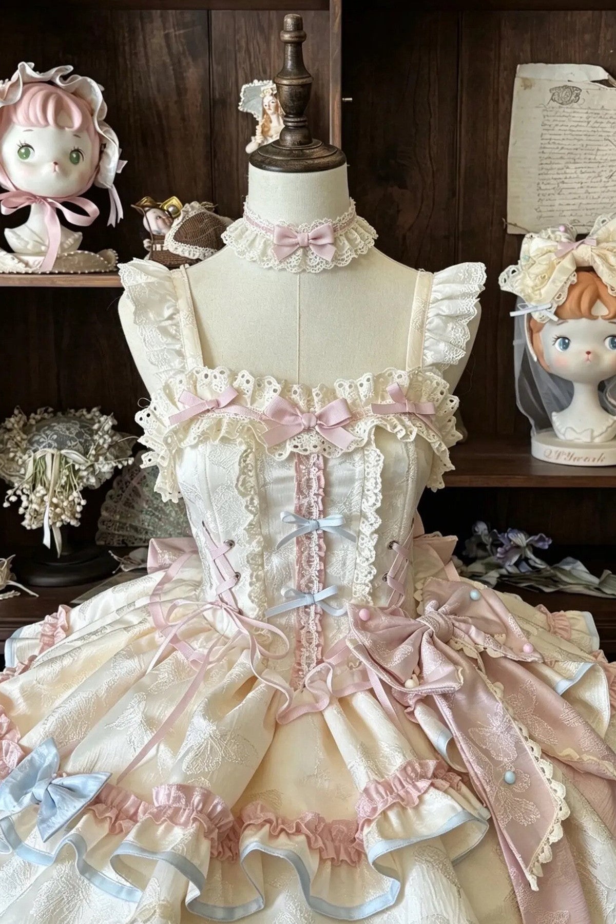 Robe crème style ballet