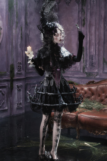 Gothic Soul-Catching Lantern Skirt
