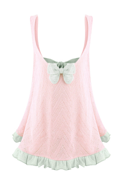 Mädchenhaftes weißes Druckhemd + Kleid mit Schleife