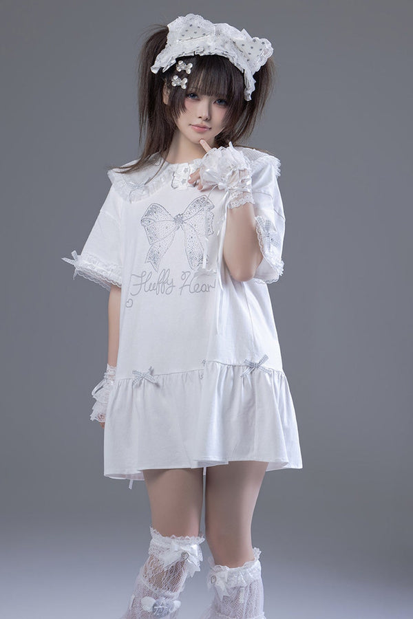 Sleeping Angel Dolly Ruffle Dress