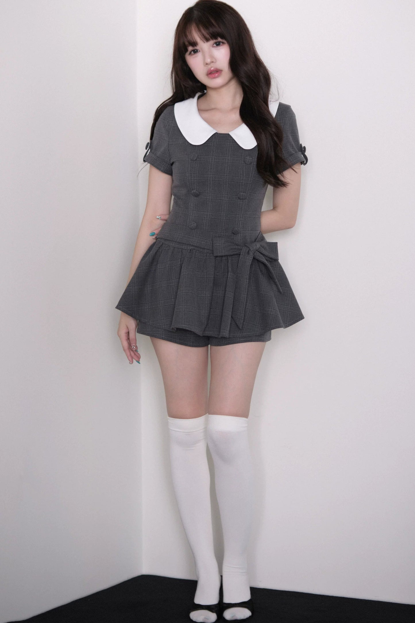 モノトーンお嬢様セットアップ
