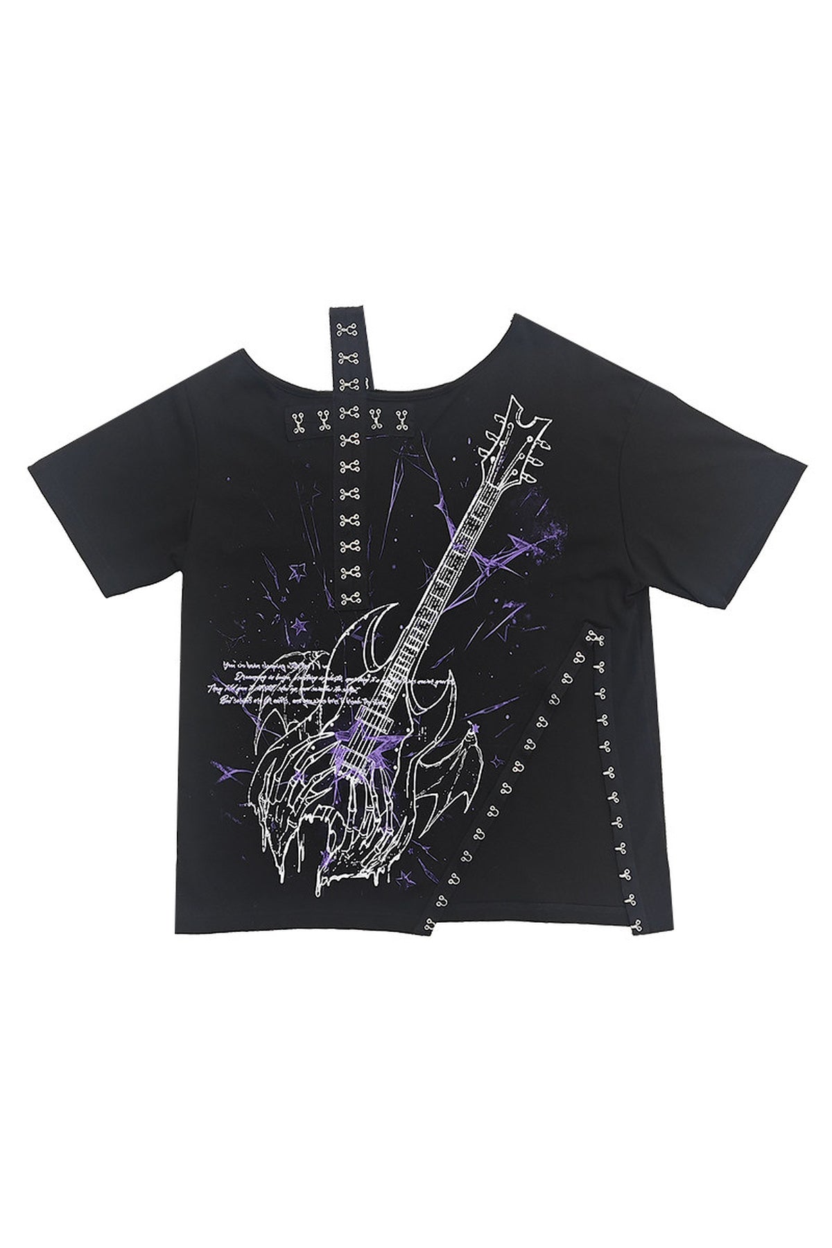 Cat Irregular Loose T-shirt