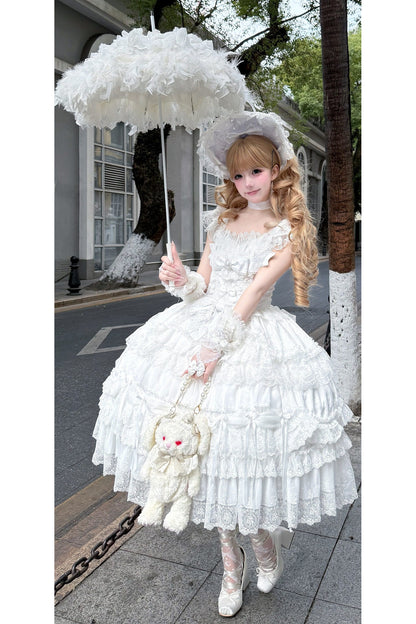 Angel Lace Wedding JSK Dress