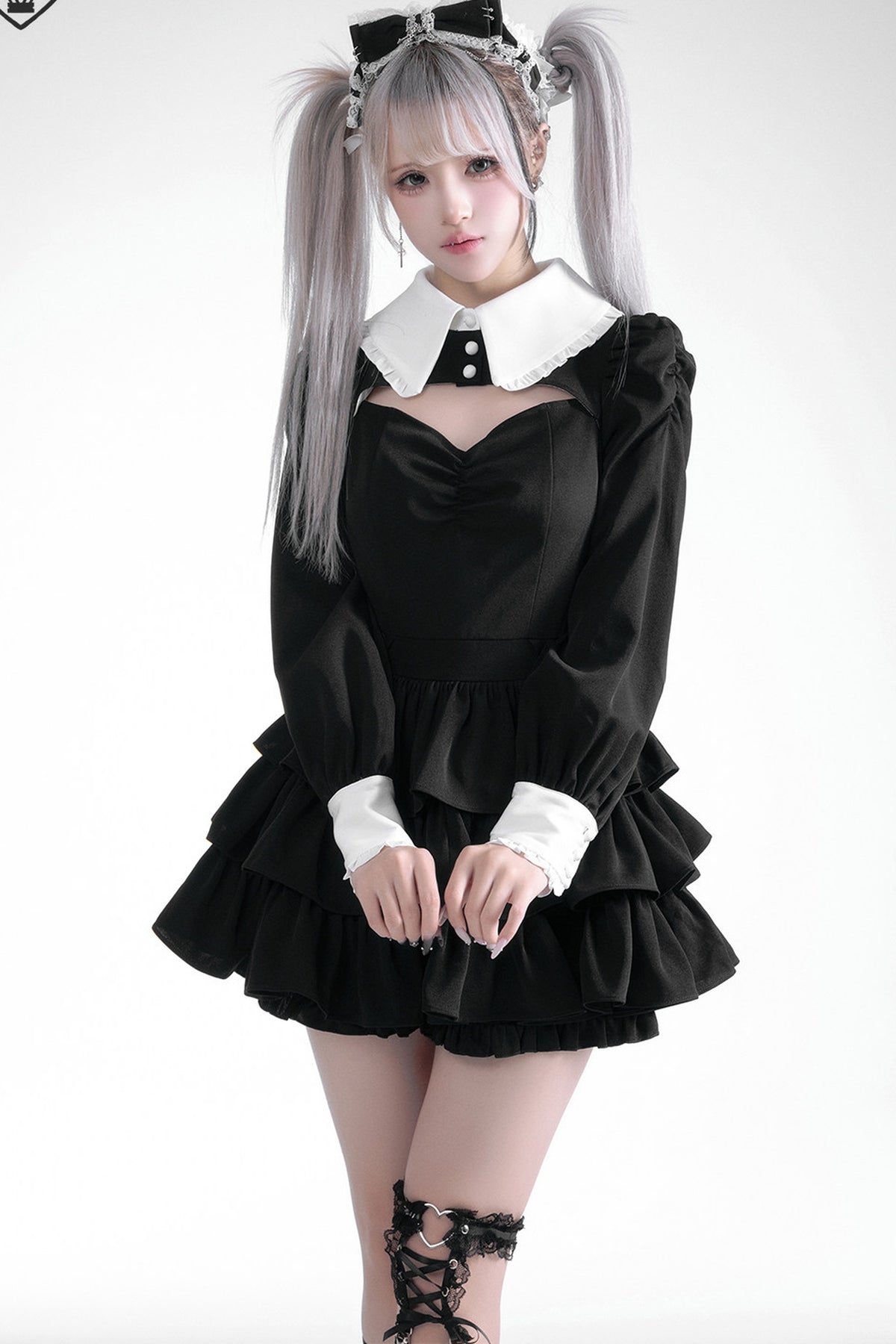 Subculture Dark Top and Shorts Set
