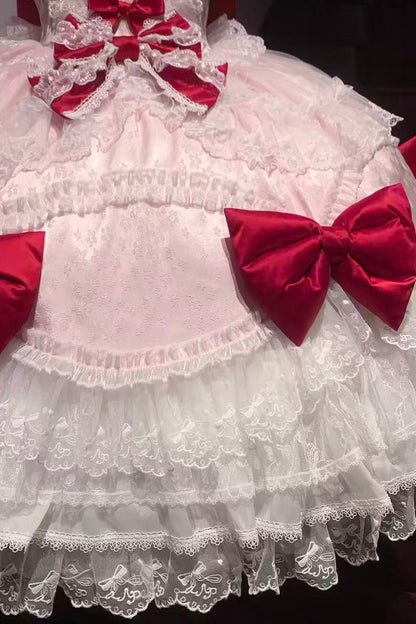 Cotton Candy Ribbon Princess Dress