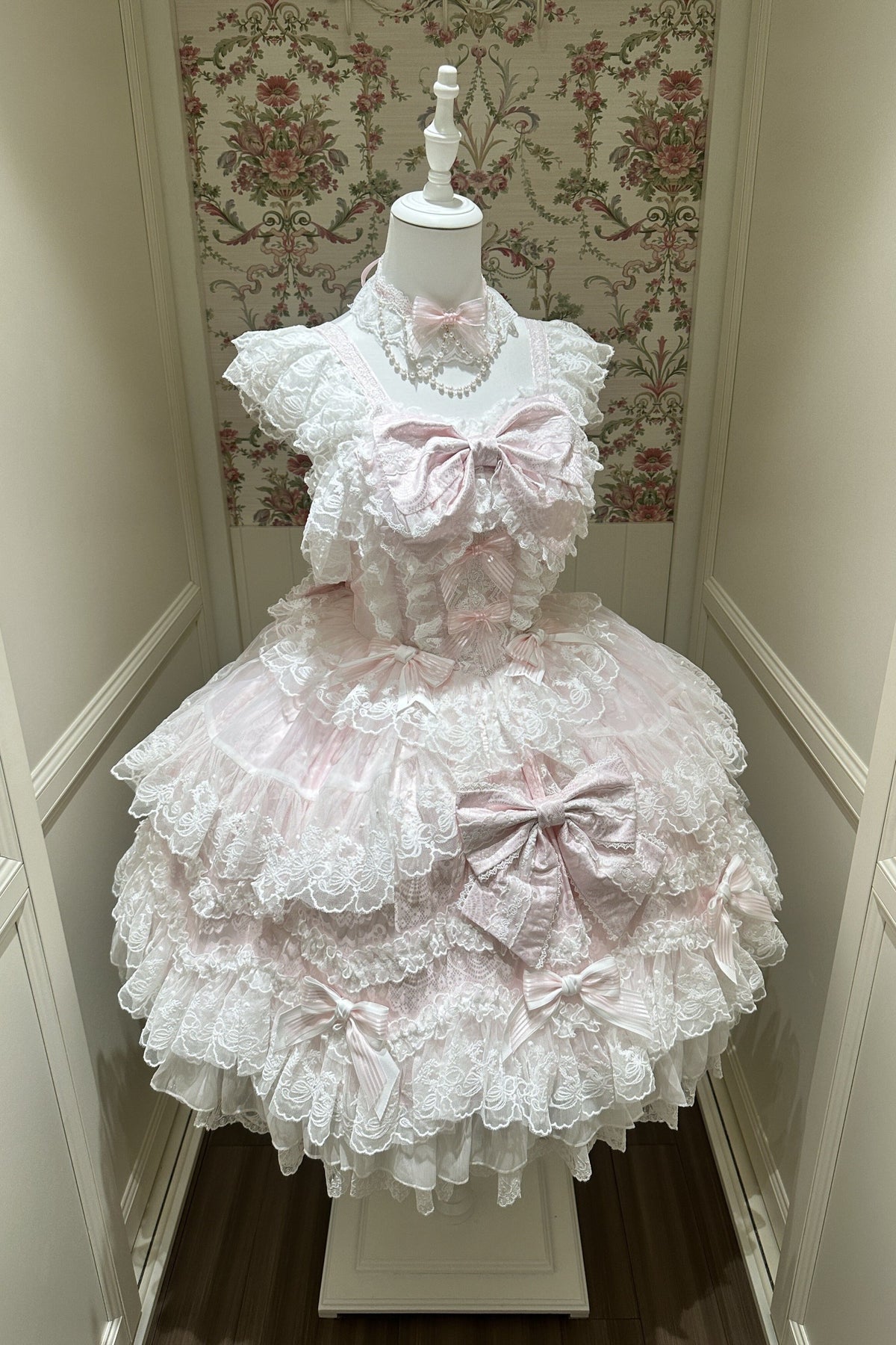 Light Floral Wedding Jsk Dress