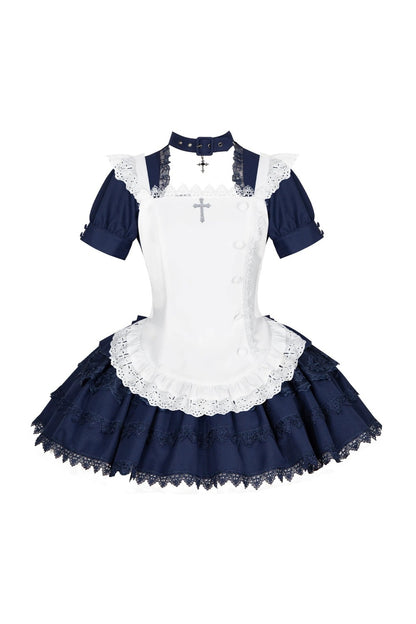 Dark Gothic Maid Lolita Set