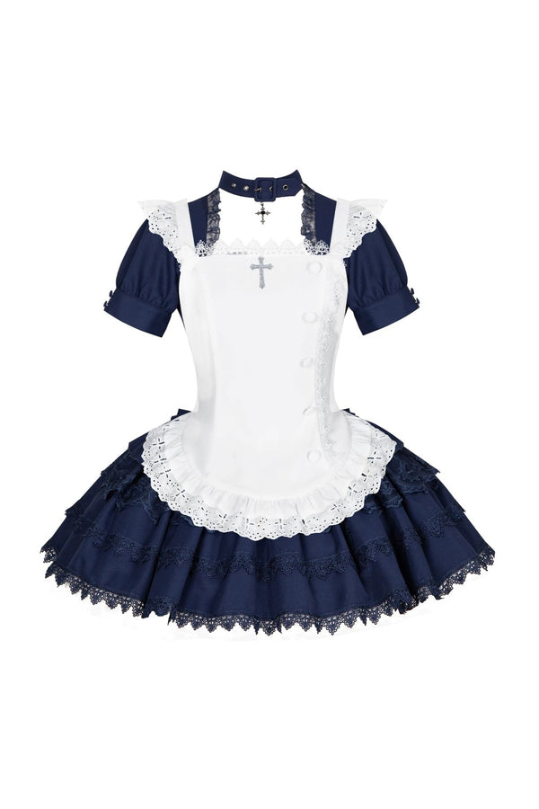 Dark Gothic Maid Lolita Set