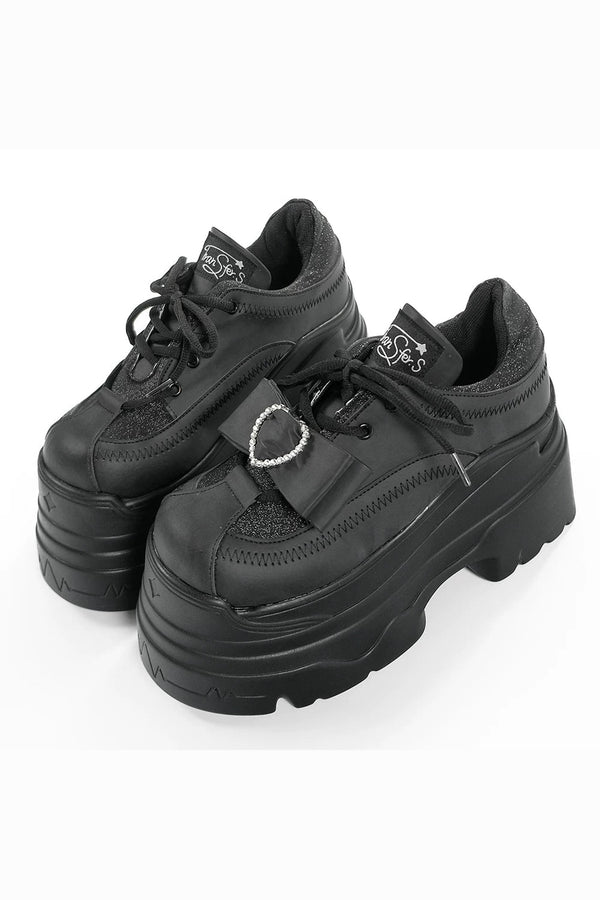 Yami-Kawaii Dark Kawaii Platform Sneakers
