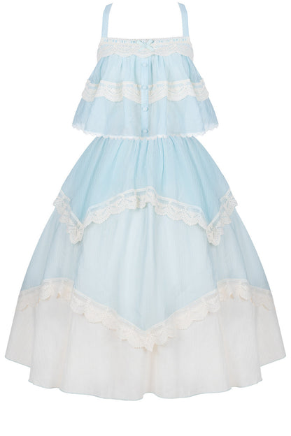 Twin Camisole And Irregular Hem Skirt Set-Up