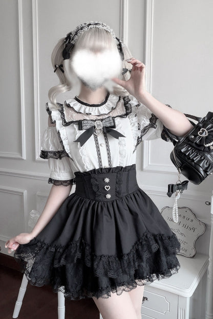 量産型レースティアードスカート