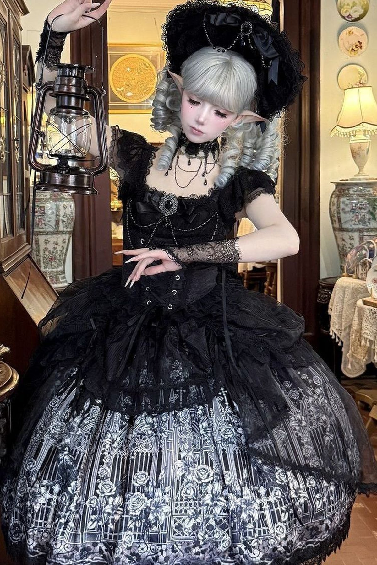 Gothic Dark Style Jsk Dress