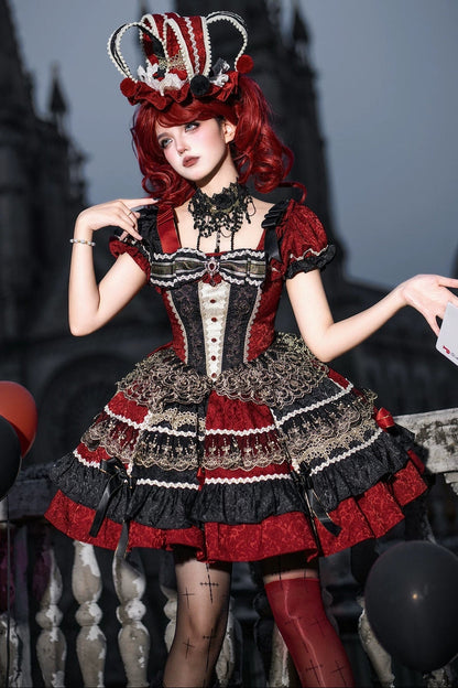 Robe Lolita boîte magique de rêve Reine des cœurs