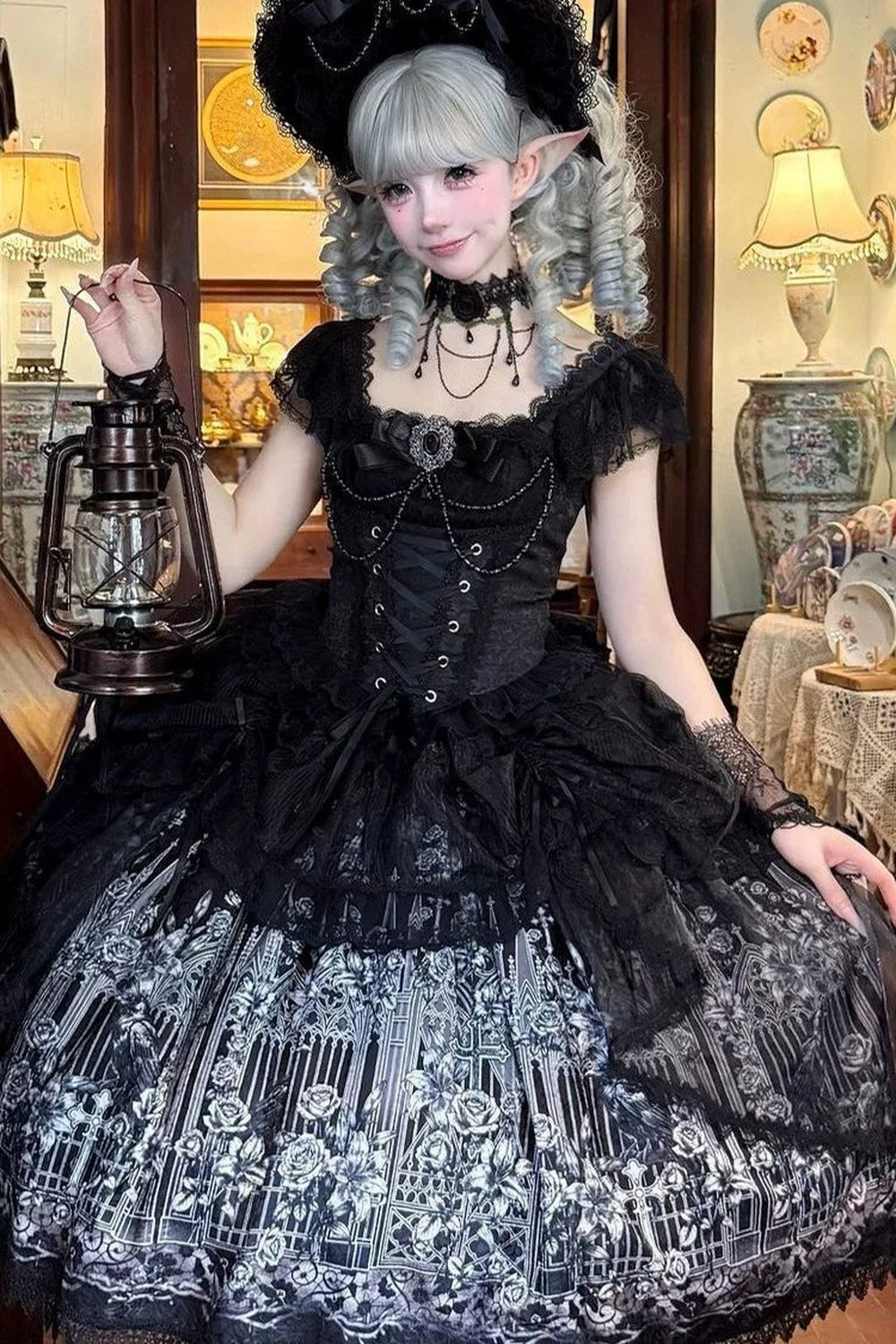 Gothic Dark Style Jsk Dress