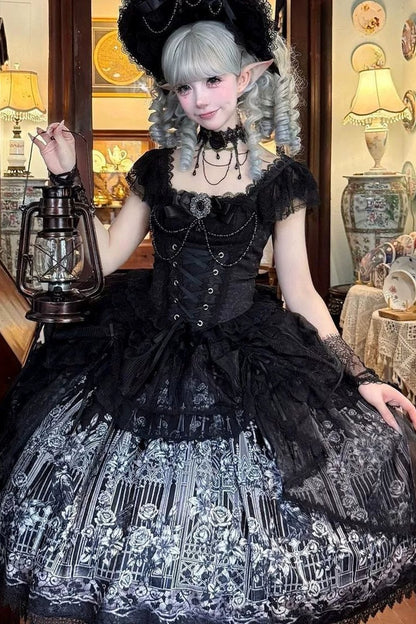 Gothic Dark Style Jsk Dress