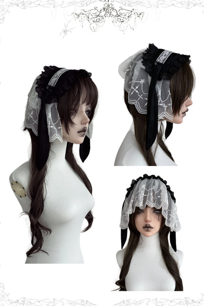 Soft Gothic Ruffle Puff-Sleeve Blazer Set-Up