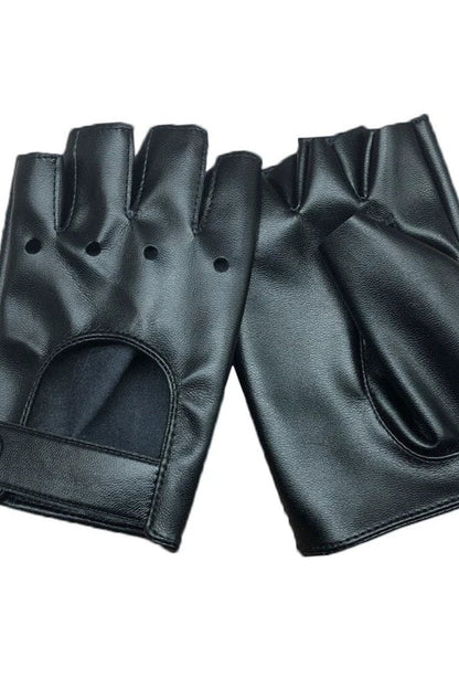 Gothic Leather Gloves