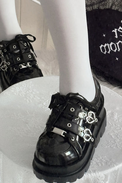 Chrome Hearts Platform Shoes