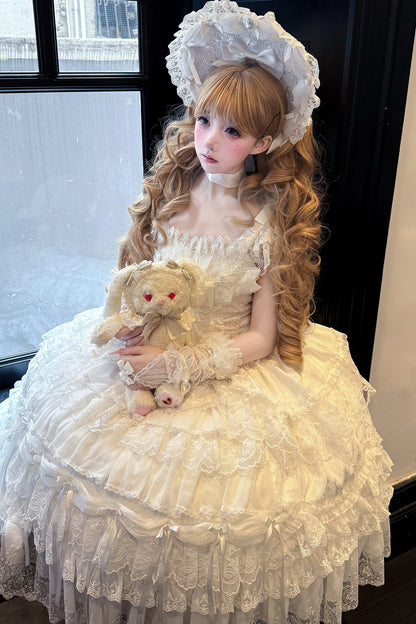 Angel Lace Wedding JSK Dress