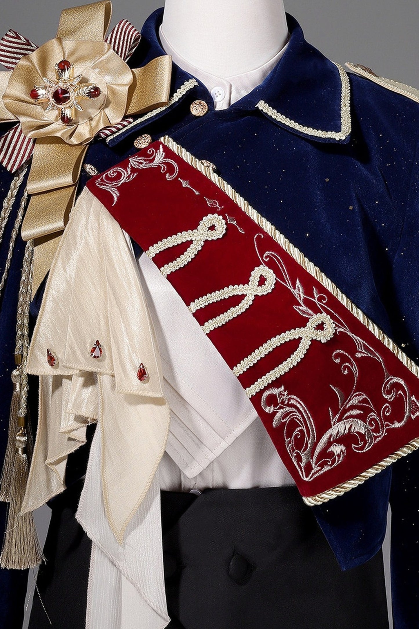 Prinz-Krönungs-Militärmantel-Set