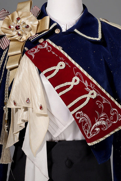 Prinz-Krönungs-Militärmantel-Set