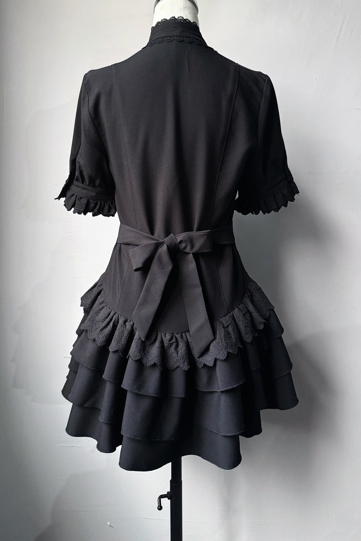 Melancholy Jellyfish Gothic Short Sleeve Dress