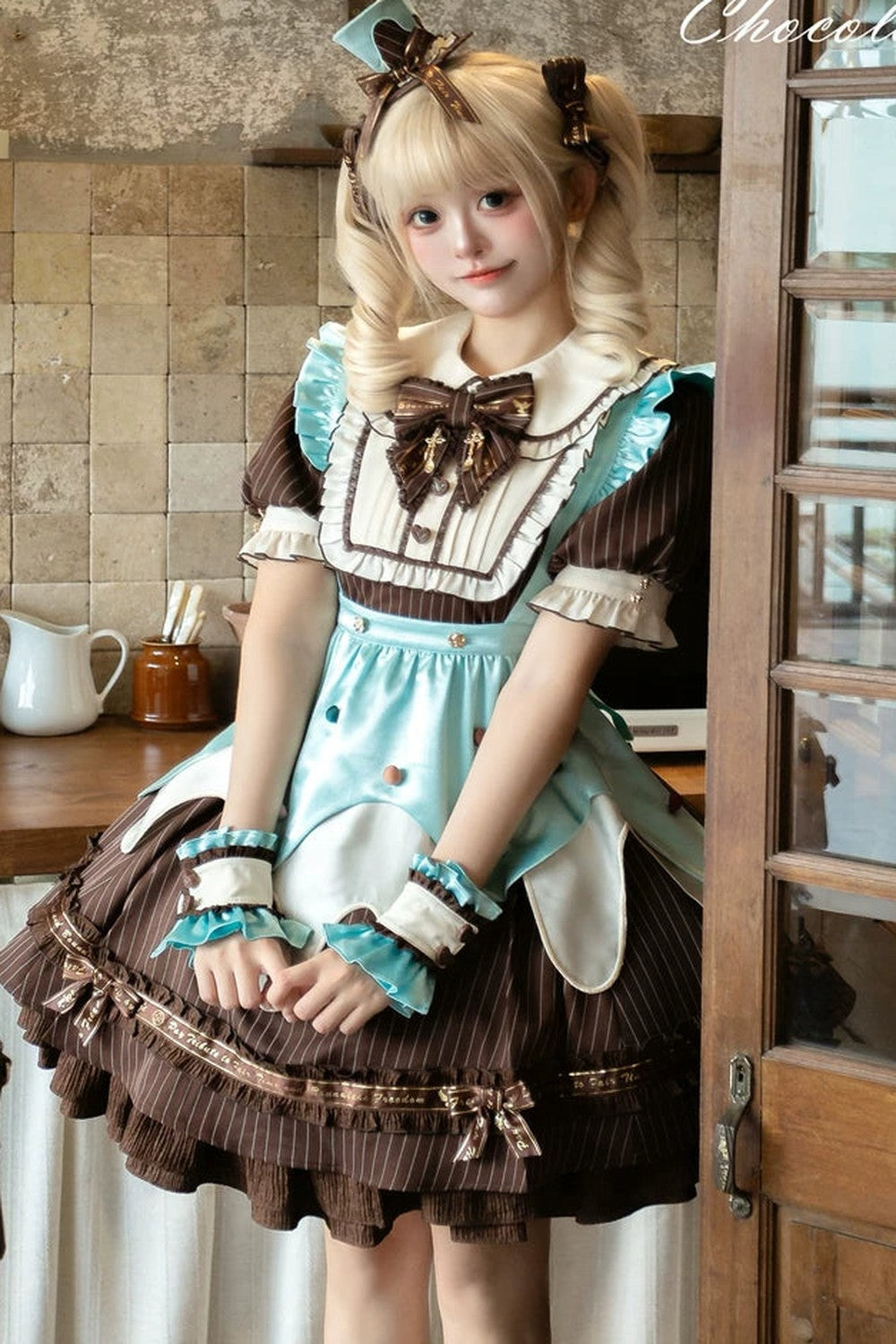 Mint Chocolate Lolita Dress + Accessories