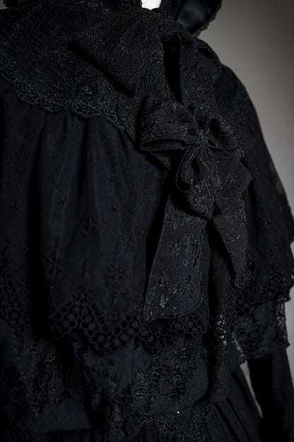 Gothic Embroidered Lolita Dress Set