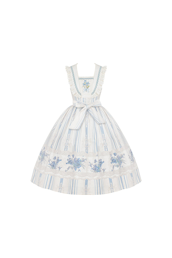 Chest Embroidered Twinset Jsk Set