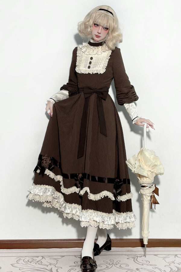Lolita Shirt Bodice Mermaid Dress Set