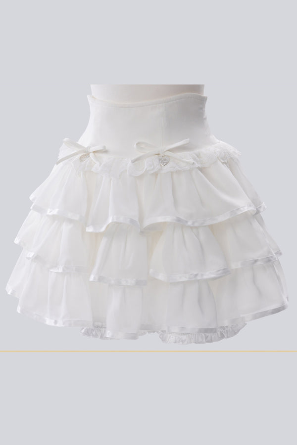 Conjunto idol con volante de estilo muñeca