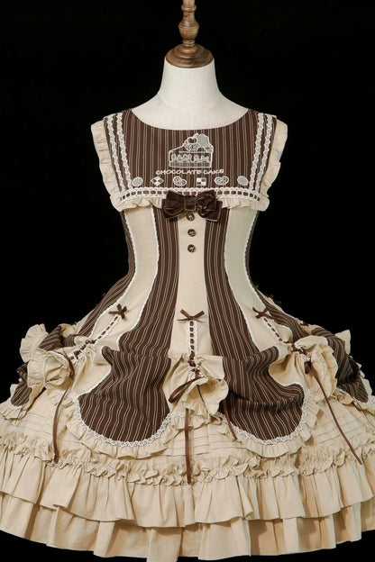 Robe lolita style poupée victorienne