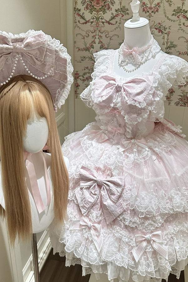 Light Floral Wedding Jsk Dress