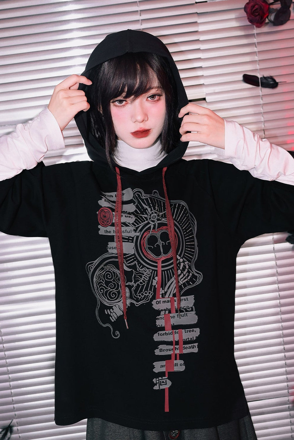 Graphic Hooded Sweatshirt