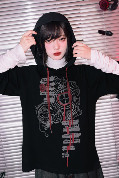 Graphic Hooded Sweatshirt