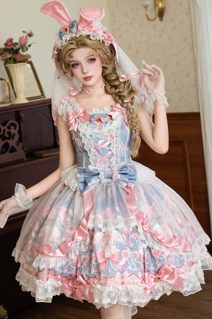 Strawberry Bunny JSK Strap Dress