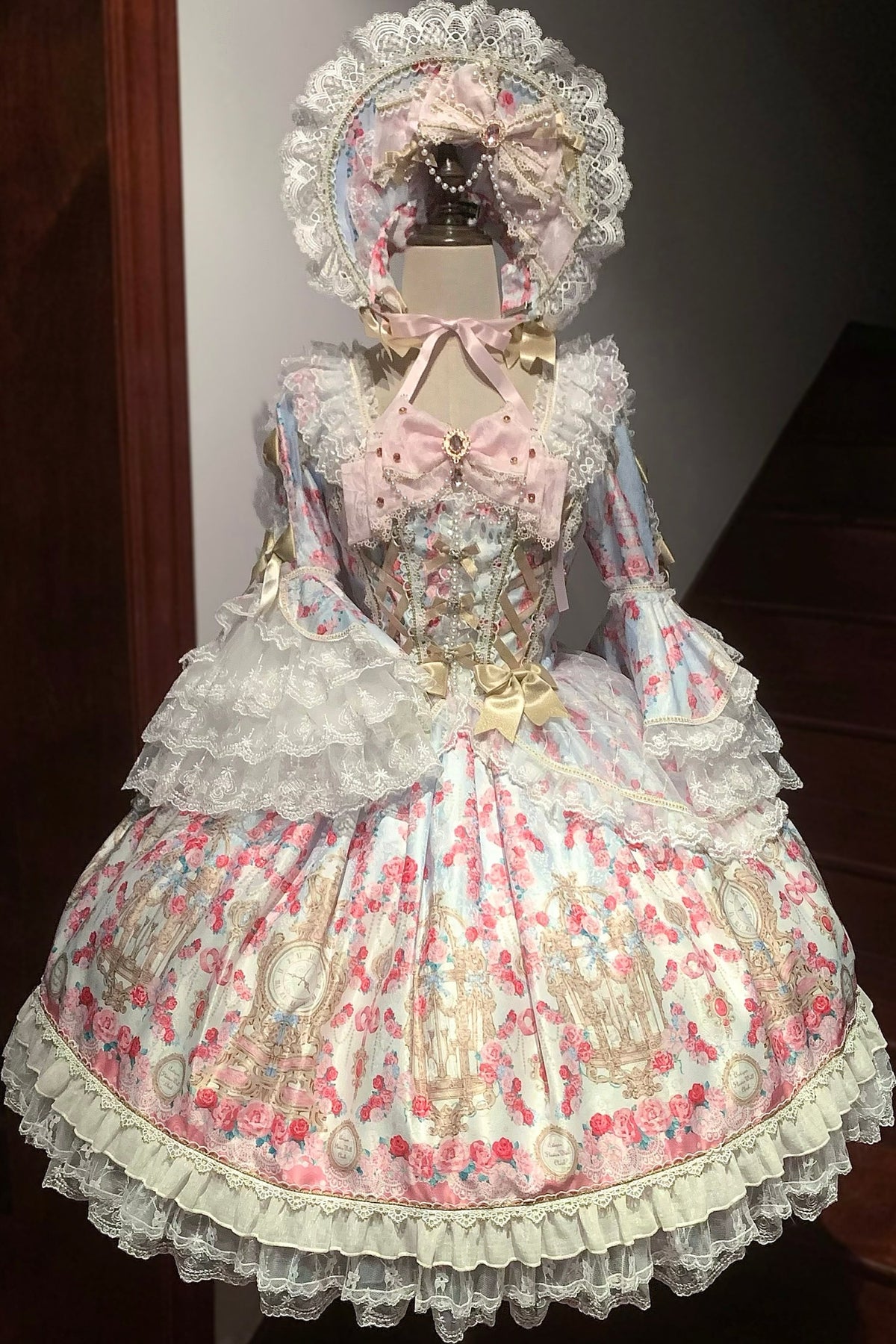Rose Garden Sequence Lolita OP Dress