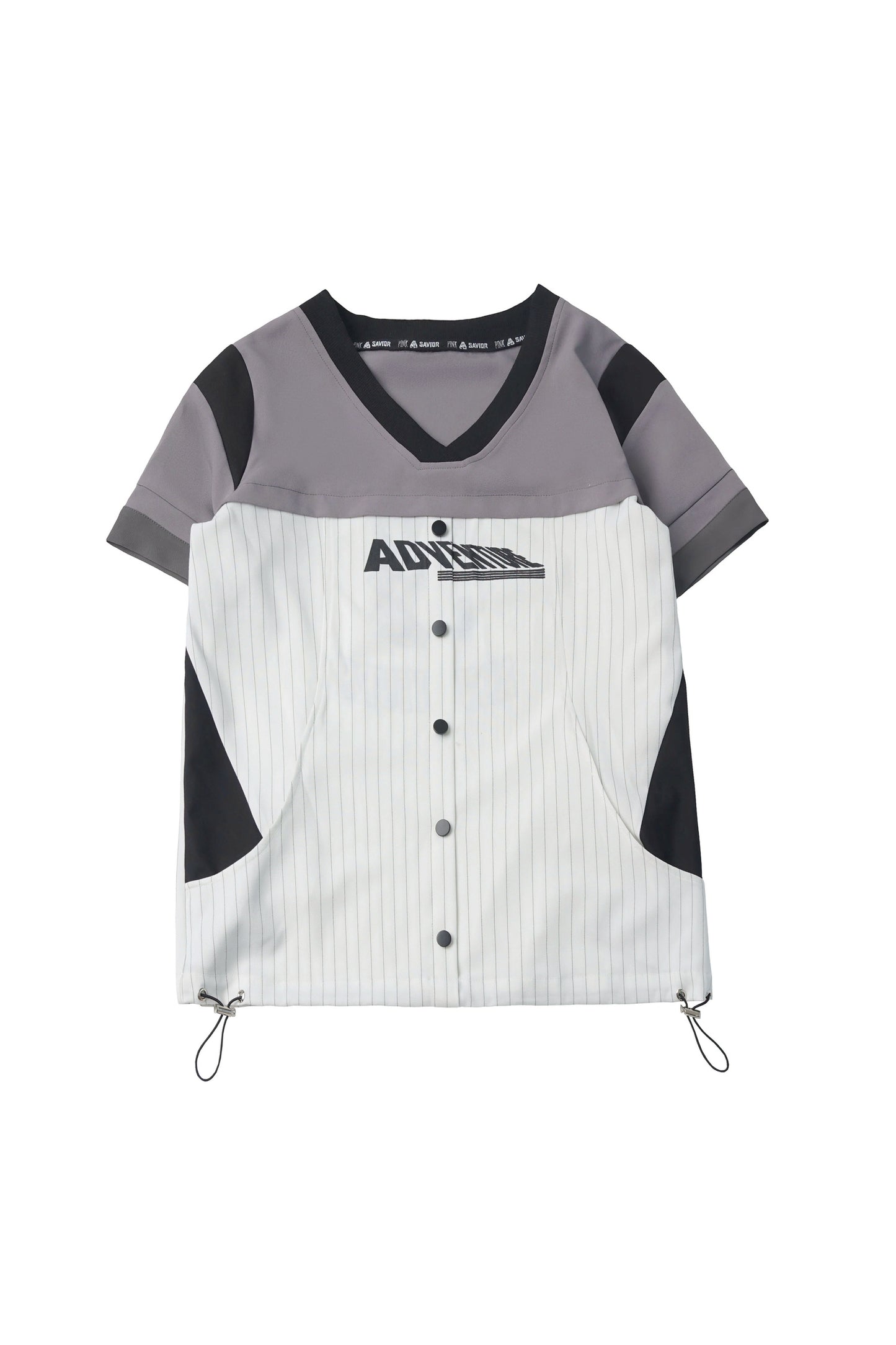 Baseball Patchwork T-Shirt and Pants Set-Up