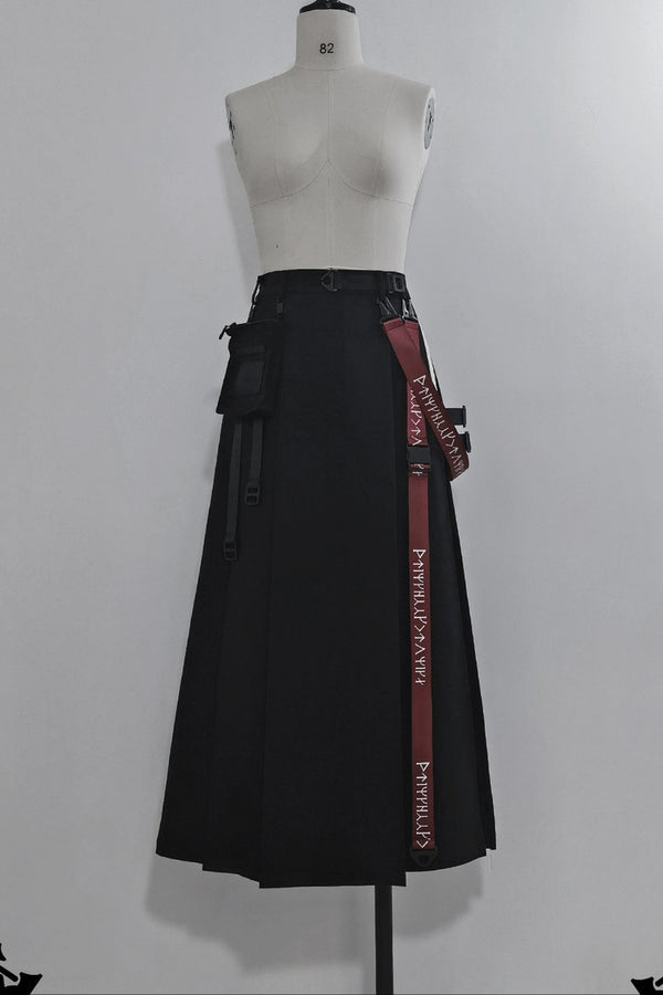 Wasteland Techwear Subculture Skirt+Pants