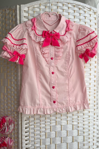 Amusement Park Jsk Suspender Dress and Shirt Set-Up