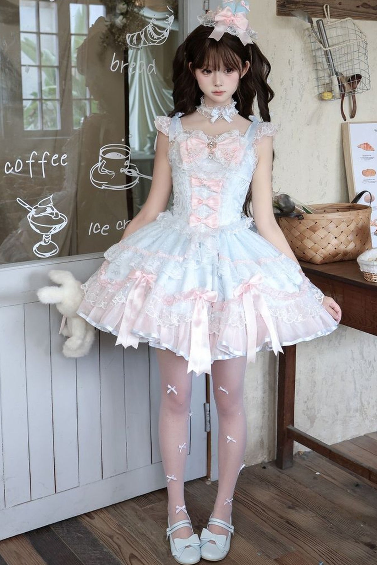 Ballet Lace Strap Dress
