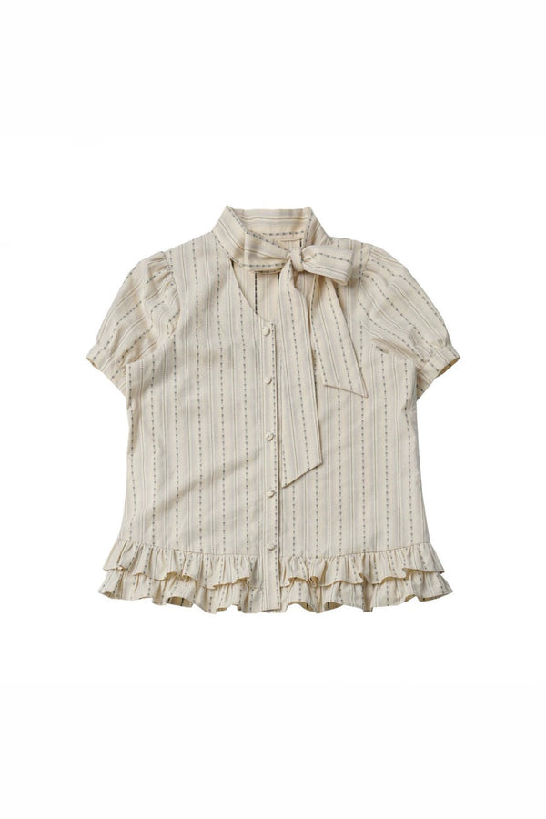 Midsummer Night Lace-Up Blouse + Suspender Skirt + Leg Warmers